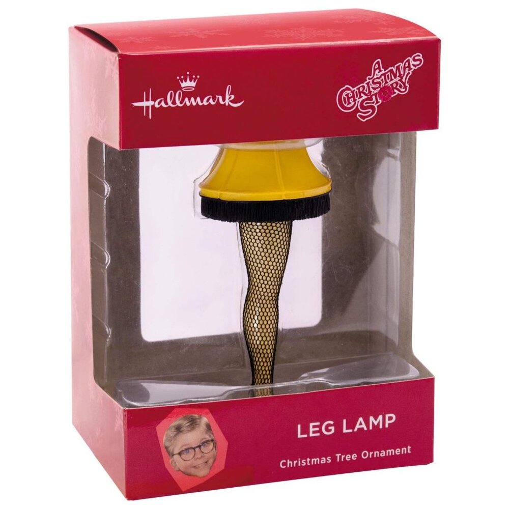New! A Christmas Story Leg Lamp Hallmark Ornament 2018 Classic Holiday Movie - Picture 1 of 5
